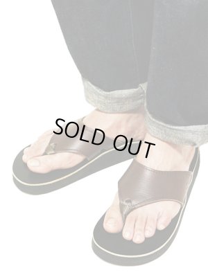 画像2: 【 THE SANDALMAN（ザ・サンダルマン） 】 ホーウィンクロムエクセルレザーサンダル [ ビーチワイド ] [ LUA別注モデル ]