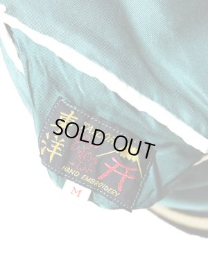 画像11: TAILOR TOYO(テーラー東洋） アセテートスカジャンエイジングモデル ACETATE SOUVENIR JACKET AGING MODEL [ Roaring Tiger×Dragon ]