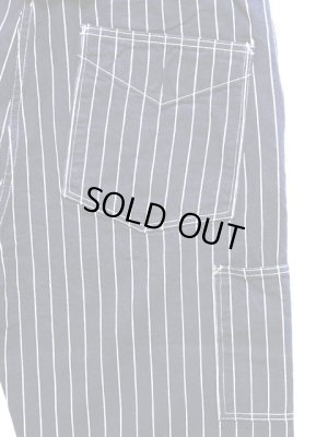 画像6: 【 HEAD LIGHT（ヘッドライト） 】 【 8oz. 】 SPECIAL WOOVEN STRIPE DENIM LOW BACK OVERALL インディゴストライプローバックオーバーオール [ 実名復刻モデル ]