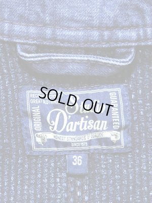 画像11: 【STUDIO D'ARTISAN（ステュディオダルチザン） 】 刺し子ショールカラージャケット [ INDIGO SASIKO USED WASH ]