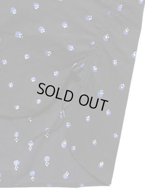 画像6: 【 SUGAR CANE×Mister Freedom（シュガーケン×ミスターフリーダム） 】 【4oz.】インデイゴドットプリントシャツ [ 4oz. INDIGO PRINT LIQUETTE "TZIGANE" ] [ GIPSY BLUES ]