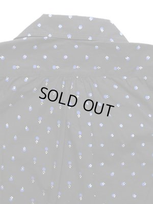 画像7: 【 SUGAR CANE×Mister Freedom（シュガーケン×ミスターフリーダム） 】 【4oz.】インデイゴドットプリントシャツ [ 4oz. INDIGO PRINT LIQUETTE "TZIGANE" ] [ GIPSY BLUES ]