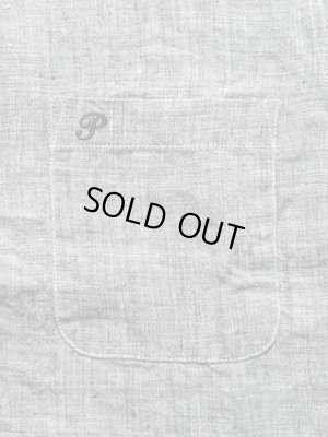 画像4: 【 Pherrow's（フェローズ） 】 七分袖リネンバンドカラーシャツ  [3/4 SLEEVE Band Coller SHIRT]