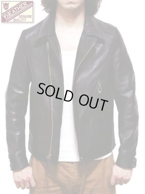 画像2: 【 LUA×Y'2 LEATHER（ルア×ワイツーレザー） 】  ルア別注 レザージャケット [ ホースハイド（馬革・茶芯） ] [ Lot.6 ] [ HR-56 SP ]【 少量限定生産モデル 】