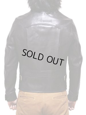 画像3: 【 LUA×Y'2 LEATHER（ルア×ワイツーレザー） 】  ルア別注 レザージャケット [ ホースハイド（馬革・茶芯） ] [ Lot.6 ] [ HR-56 SP ]【 少量限定生産モデル 】