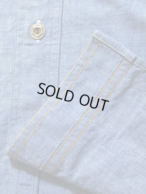 画像10: 【 JELADO（ジェラード） 】 半袖インディゴシャンブレーワークシャツ [ Ventilation Work Shirts ]