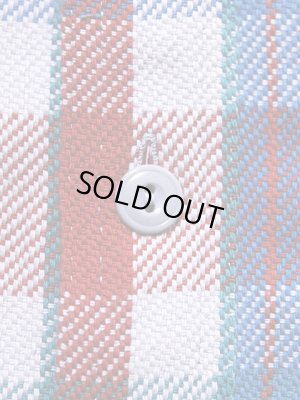 画像8: 【 Pherrow's（フェローズ） 】 ヘビーウェイトフランネルチェックシャツ  [ レッド×サックス ]