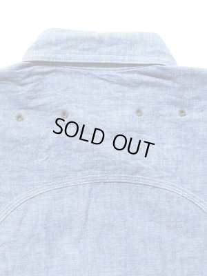 画像7: 【 JELADO（ジェラード） 】 半袖インディゴシャンブレーワークシャツ [ Ventilation Work Shirts ]