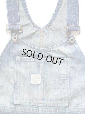 画像3: 【 JELADO（ジェラード） 】 【 10oz. 】 オリジナルインディゴデニムオーバーオール [ Bruiser ] [ ヴィンテージ加工モデル ]