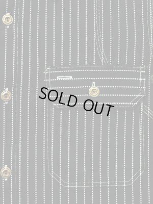 画像4: 【 JELADO（ジェラード） 】 半袖ブラックウォバッシュストライプワークシャツ [ Ventilation Work Shirts ]