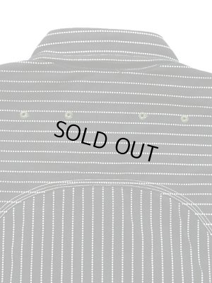 画像7: 【 JELADO（ジェラード） 】 半袖ブラックウォバッシュストライプワークシャツ [ Ventilation Work Shirts ]