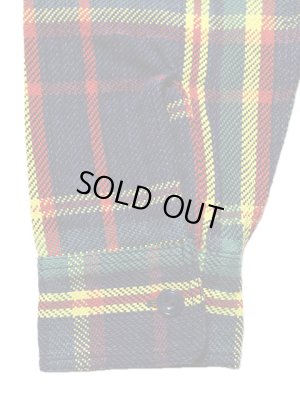 画像7: 【 Pherrow's（フェローズ） 】 ヘビーウェイトフランネルチェックシャツ  [ ネイビー×イエロー ]