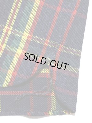 画像6: 【 Pherrow's（フェローズ） 】 ヘビーウェイトフランネルチェックシャツ  [ ネイビー×イエロー ]