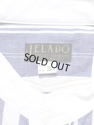 画像9: 【 JELADO（ジェラード） 】　ストライプバンドカラーシャツ　[ Ellis ]　[ INDIGO ]