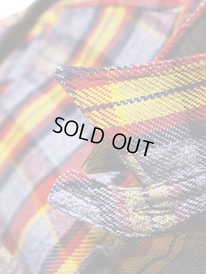 画像5: 【 Pherrow's（フェローズ） 】 ヘビーウェイトフランネルチェックシャツ  [ 杢グレー×レッド ]