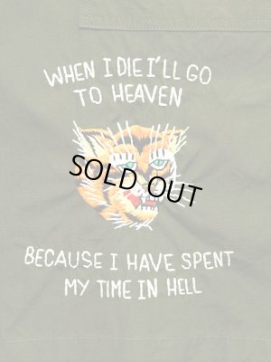 画像5: BUZZ RICKSON'S（バズリクソンズ） ベトショーツ VIET-NAM EMB'D SHORTS [ VIET-NAM TIGER ] [ OLIVE ]