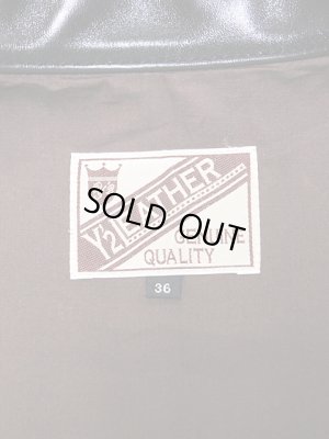 画像14: 【 Y'2 LEATHER（ワイツーレザー） 】 アニリンホースGジャン1stタイプジャケット [ 馬革 ] 再入荷！