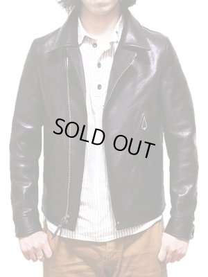 画像18: 【 LUA×Y'2 LEATHER（ルア×ワイツーレザー） 】  ルア別注 レザージャケット [ ホースハイド（馬革・茶芯） ] [ Lot.6 ] [ HR-56 SP ]【 少量限定生産モデル 】