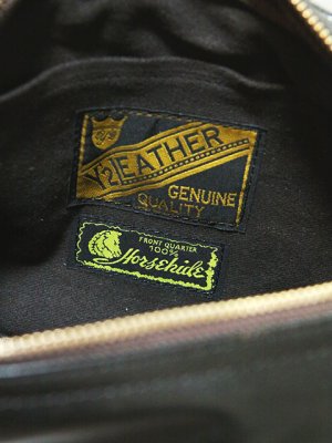 画像8: 【 Y'2 LEATHER（ワイツーレザー） 】　ホースハイドウエストバッグ　HORSE HIDE WAIST BAG [ 馬革 ]