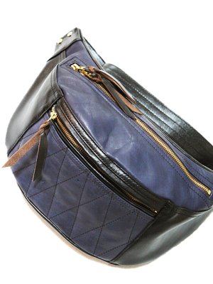 画像9: 【 Y'2 LEATHER（ワイツーレザー） 】　ホースハイドウエストバッグ　HORSE HIDE WAIST BAG [ 馬革 ]