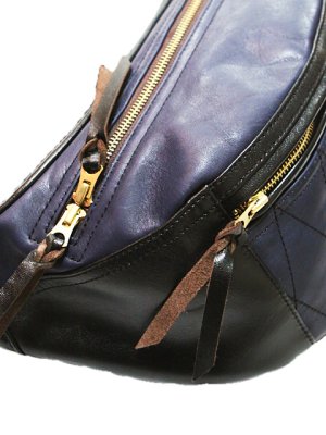 画像10: 【 Y'2 LEATHER（ワイツーレザー） 】　ホースハイドウエストバッグ　HORSE HIDE WAIST BAG [ 馬革 ]