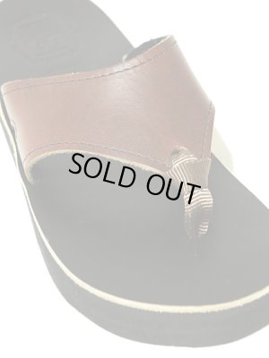 画像3: 【 THE SANDALMAN（ザ・サンダルマン） 】 ホーウィンクロムエクセルレザーサンダル [ ビーチワイド ] [ LUA別注モデル ]