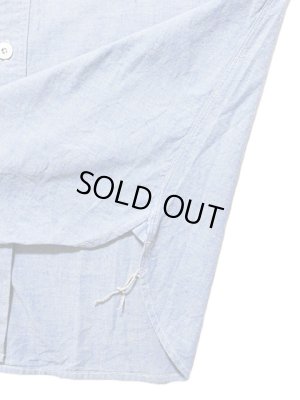 画像5: 【 ORGUEIL（オルゲイユ） 】　七分袖シャンブレーショールカラーシャツ　[ SHAWL COLLAR SHIRTS ]