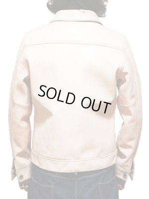 画像3: 【 LUA×Y'2 LEATHER（ルア×ワイツーレザー） 】 ルア別注 サドルホースGジャン [ SADDLE HORSE （馬革・ヌメ）] [ Lot.7 ]【 超少量限定生産モデル 】[LUA LIMITED EDITION HORSE HIDE JACKET 2017]