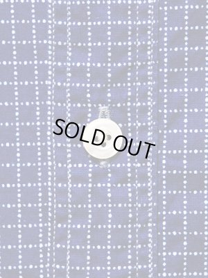 画像7: 【 ORGUEIL（オルゲイユ） 】　七分袖インディゴウォバッシュショールカラーシャツ　[ SHAWL COLLAR SHIRTS ]