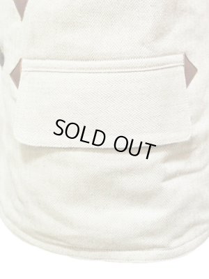 画像6: 【 SUGAR CANE×Mister Freedom（シュガーケン×ミスターフリーダム） 】 リネンコットンピーコート [ MFSC LINEN/COTTON 80/20 HBT WATER FRONT ] [ RE-ISSUE ]