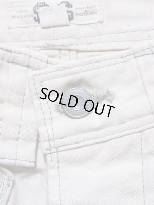 画像7: 【 JOHN GLUCKOW（ジョングラッコウ） 】　ネットメーカーズトラウザー　[　NATURAL ]　[ Net Maker's Trousers ]