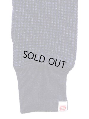 画像8: 【 UES（ウエス） 】 インディゴビッグワッフルヘンリーネックTシャツ [ Indigo Heavy Thermal ]