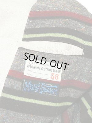 画像10: 【 SUGAR CANE×Mister Freedom（シュガーケン×ミスターフリーダム） 】 リネンコットンピーコート [ MFSC LINEN/COTTON 80/20 HBT WATER FRONT ] [ RE-ISSUE ]