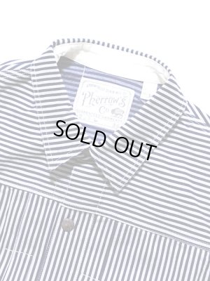 画像3: 【 Pherrow's（フェローズ） 】　ヒッコリーショートワークジャケット　[ 1940 MODEL ]