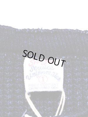 画像9: 【 UES（ウエス） 】 インディゴビッグワッフルヘンリーネックTシャツ [ Indigo Heavy Thermal ]