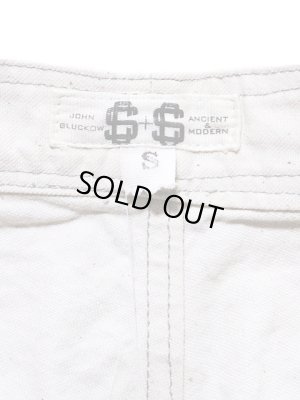 画像10: 【 JOHN GLUCKOW（ジョングラッコウ） 】　ネットメーカーズトラウザー　[　NATURAL ]　[ Net Maker's Trousers ]