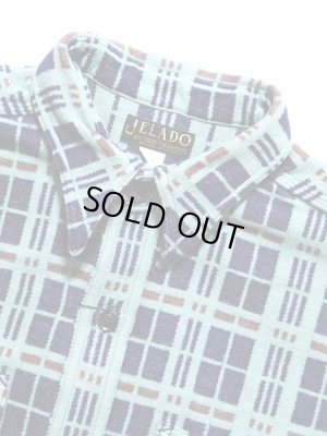 画像3: 【 JELADO（ジェラード） 】 ジャガードチェックネルシャツ [ Bread Winner ] [ ミント ] 