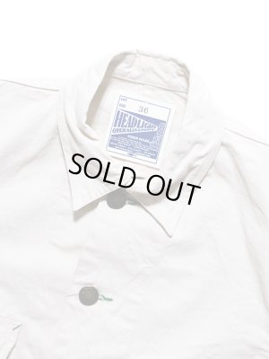 画像3: 【 HEAD LIGHT（ヘッドライト） 】　【 9oz. 】オフツイルカバーオール　[ 9oz. White Boat Sail Drill Work Cort ]