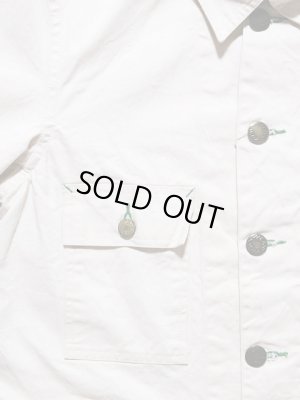 画像5: 【 HEAD LIGHT（ヘッドライト） 】　【 9oz. 】オフツイルカバーオール　[ 9oz. White Boat Sail Drill Work Cort ]