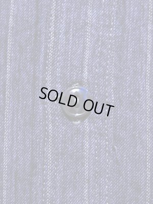 画像10: 【 Pherrow's（フェローズ） 】 杢ストライプラウンドヨークワークシャツ [ NAVY ]