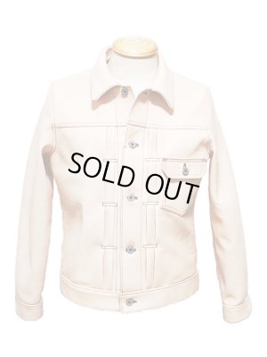 画像4: 【 LUA×Y'2 LEATHER（ルア×ワイツーレザー） 】 ルア別注 サドルホースGジャン [ SADDLE HORSE （馬革・ヌメ）] [ Lot.7 ]【 超少量限定生産モデル 】[LUA LIMITED EDITION HORSE HIDE JACKET 2017]