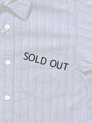 画像4: 【 SUGAR CANE（シュガーケン） 】　5oz. インディゴストライプワークシャツ　[ INDIGO STRIPE WORK SHIRT ] [ FICTION ROMANCE ]