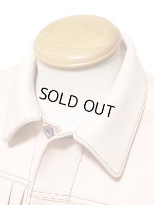 画像6: 【 LUA×Y'2 LEATHER（ルア×ワイツーレザー） 】 ルア別注 サドルホースGジャン [ SADDLE HORSE （馬革・ヌメ）] [ Lot.7 ]【 超少量限定生産モデル 】[LUA LIMITED EDITION HORSE HIDE JACKET 2017]