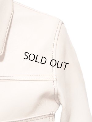 画像7: 【 LUA×Y'2 LEATHER（ルア×ワイツーレザー） 】 ルア別注 サドルホースGジャン [ SADDLE HORSE （馬革・ヌメ）] [ Lot.7 ]【 超少量限定生産モデル 】[LUA LIMITED EDITION HORSE HIDE JACKET 2017]