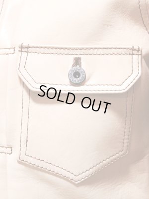 画像8: 【 LUA×Y'2 LEATHER（ルア×ワイツーレザー） 】 ルア別注 サドルホースGジャン [ SADDLE HORSE （馬革・ヌメ）] [ Lot.7 ]【 超少量限定生産モデル 】[LUA LIMITED EDITION HORSE HIDE JACKET 2017]