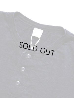 画像2: 【 UES（ウエス） 】 半袖インディゴヘンリーネックTシャツ [ Indigo Henly Neck T-Shirt ]