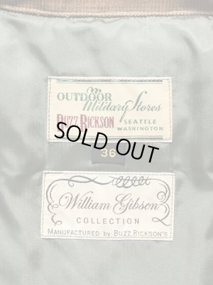 画像12: 【 BUZZ RICKSON'S × William Gibson（バズリクソンズ×ウィリアムギブソン） 】 WG-1 DOWN VEST  [ OLIVE ]
