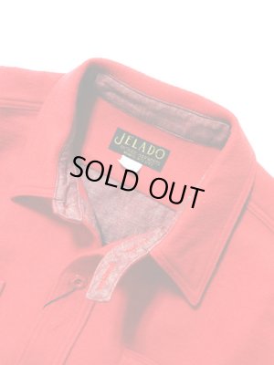 画像8: 【 JELADO（ジェラード） 】 起毛ドビークロスネルワークシャツ [ Maryland Shirts ] [ オールドレッド ]