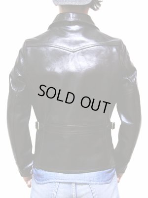 画像2: 【 20周年限定モデル 】　【 Y'2 LEATHER（ワイツーレザー） 】　ヴィンテージポニーシングルライダースジャケット　[ 馬革（茶芯） ] [XLラスト1点]