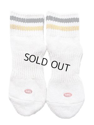 画像9: 【 メール便可 】 【 UES（ウエス） 】　ライン入りリネンスニーカーソックス